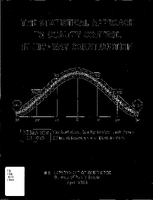 The Statistical Approach to Quality Control in Highway Construction Research Guides