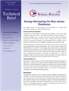 Energy Harvesting on New Jersey Roadways Technical Brief