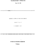 Interstate Commerce Commision Report of the Accident  Investigation Occuring on the HUDSON AND MANHATTAN JERSEY CITY NJ