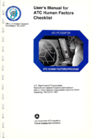 Users Manual for ATC Human Factors Checklist