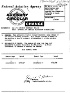 AC 12111 CH 1 Ch 1 to Advisory Circular 12111  SUBJ