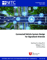 Connected Vehicle System Design for Signalized Arterials