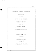 Interstate Commerce Commision Report of the Accident  Investigation Occuring on the PENNSYLVANIA RAILROAD NORTH JUDSON IN