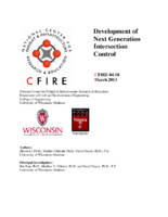 Development of Next Generation Intersection Control