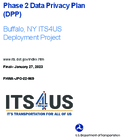 Phase 2 Data Privacy Plan DPP Buffalo NY ITS4US Deployment Project