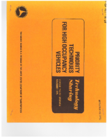 Priority Techniques for High Occupancy Vehicles  StateoftheArt Overview