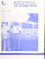 Use of Volunteers in the Transportation of Elderly and Handicapped Persons