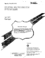 Structural Analysis and Design of PCC Shoulders