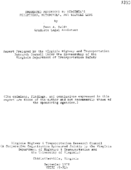 Suggested revisions to Virginias pedestrian motorcycle and bicycle laws