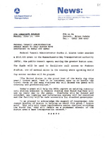 Federal Transit Administration Awards Grant to Help Boston Move Spectators to World Cup Games