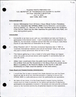 Secretary of Transportation Rodney Slater Speeches July 2000