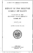 Interstate Commerce Commision Report of the Accident  Investigation Occuring on the SOUTHERN PACIFIC RAILROAD HARNEY NEV