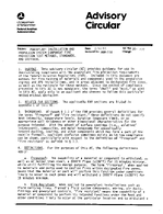 AC 20135 Powerplant Installation and Propulsion System Component Fire Protection Test Methods Standards and Criteria