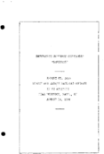 Interstate Commerce Commision Report of the Accident  Investigation Occuring on the BOSTON AND ALBANY WORONOCO MASS