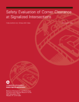 Safety Evaluation of Corner Clearance at Signalized Intersections