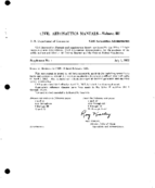 CAM 18 Supplement No 1  Revision to CAM 18 dated February 1957