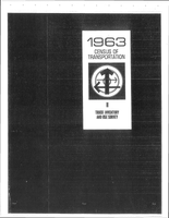 1963 Census of Transportation Volume II  Truck Inventory and Use Survey Maryland