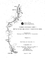 Seattle To Portland InterCity IVHS Corridor Study And Communications Plan Technical Memorandum Number 1 Seattle To Portland Corridor Transportation