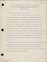 Testimony of Alan S Boyd Secretary of Transportation before the Subcommittee on Intergovernmental Operations of the Senate Committee on Government Operations on S Res 68