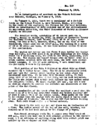 Interstate Commerce Commission Report of the Accident  Investigation Occurring on the WABASH RAILROAD DETROIT MI