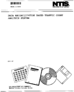 Data reconciliation based traffic count analysis system