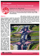 Double Crossover Diamond Interchange  techbrief