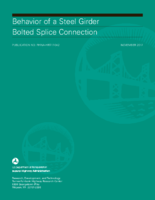 Behavior of a Steel Girder Bolted Splice Connection