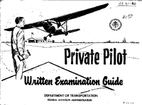 AC 6132 Private Pilot Written Examination Guide