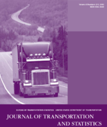 Journal of Transportation and Statistics Volume 6 Number 23 2003