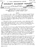 Investigation of Aircraft Accident UNITED AIRLINES AND TRANS WORLD AIRLINES NEAR STATEN ISLAND NEW YORK 19601216