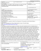 Measurement and Simulation of Flow on Surfaces with Extreme Low Slope for Determination of Time of Concentration