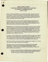 FAA Deputy Administrator Linda H Daschle Speeches May 1995