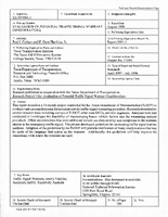 Evaluation of Potential Traffic Signal Warrant Considerations