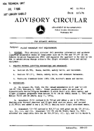 AC 257851 Flight Attendant Seat Requirements