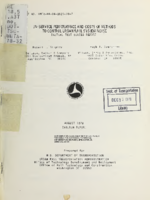 InService Performance and Costs of Methods to Control Urban Rail System Noise Initial Test Series Report Interim Report