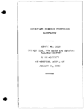 Interstate Commerce Commision Report of the Accident  Investigation Occuring on the NEW YORK NEW HAVEN AND HARTFORD STAMFORD CONN
