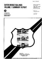 Safer bridge railings volume 1 summary report