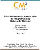 Coordination within a Megaregion for Freight Planning Stakeholder Outreach