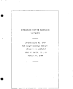Interstate Commerce Commision Report of the Accident  Investigation Occuring on the WABASH RAILROAD ST LOUIS MO