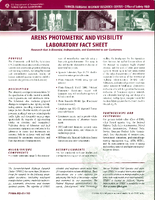 ARENS Photometric and Visibility Laboratory Fact Sheet  Research that is Essential Indispensable and Connected to our Customers 2001