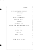 Interstate Commerce Commision Report of the Accident  Investigation Occuring on the CHICAGO ROCK ISLAND AND PACIFIC RAILWAY ALTOONA IA