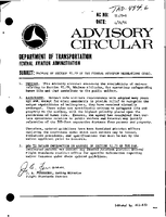 AC 91791 Waivers of Section 9179 of the Federal Aviation Regulations FAR
