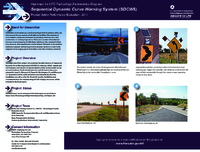 Sequential Dynamic Curve Warning System SDCWS Product Safety Performance Evaluation  2011