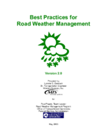 Best Practices for Road Weather Management Version 20