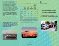 Intermodal Passenger Connectivity Database A Measurement of Connectivity in the US Passenger Transportation System 2016
