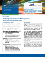 Case Study West Virginia Department of Transportation Statewide Travel Time Reliability Modeling Toolbox