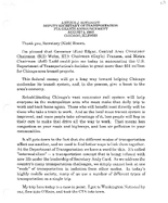 Deputy Secretary of Transportation Arthur J Rothkopf Speeches August 1992