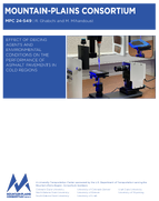 Effect of Deicing Agents and Environmental Conditions on the Performance of Asphalt Pavements in Cold Regions