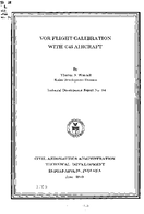 VOR Flight Calibration with C45 Aircraft