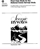 Final Case Study for the National Scenic Byways Study A Case Study of the Environmental Impact of the Blue Ridge Parkway